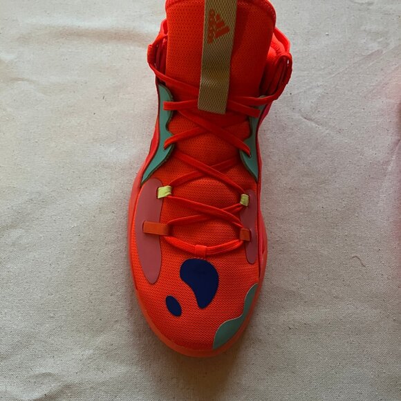 adidas | NWOT James Harden Stepback 2 - Solar Red / Sz US 11.5 - Picture 8 of 10